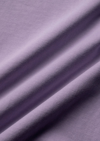 Lavender Oversized Shirt - Fabric texture close-up