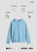 Hoodie - Baby Blue
