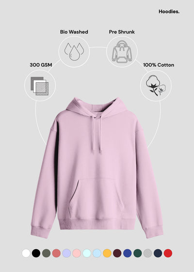 Hoodie - Light Pink