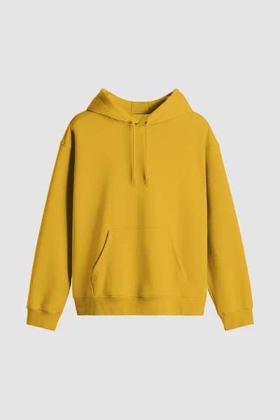 Hoodie - Mustard Yellow