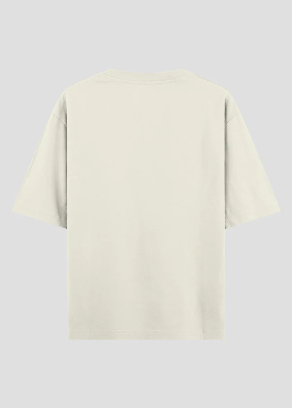 Off White Oversized T-Shirt - Back View