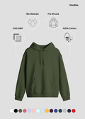 Hoodie - Olive Green